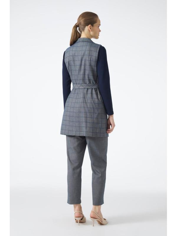 Ensemble trois pièces à motifs à carreaux TK-1050