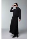 Col montant Couleur Block Double Suit TK-1180