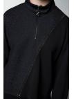 Col montant Couleur Block Double Suit TK-1180 Col montant Couleur Block Double Suit TK-1180