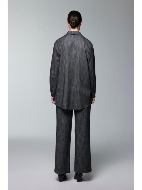 Chemise à motifs avec poches détaillées G-0117