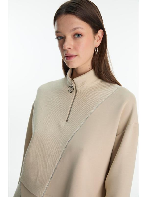 Ensemble jupe Couleur Block Double Suit TK-1180