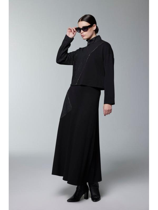 Ensemble jupe Couleur Block Double Suit TK-1180