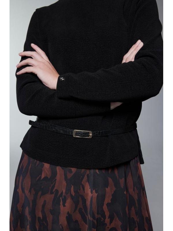  robe avec tricot attaché E-0522