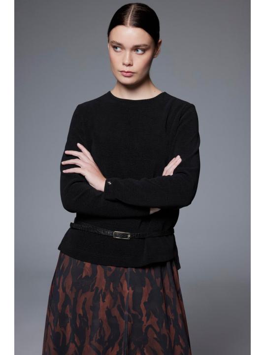  robe avec tricot attaché E-0522