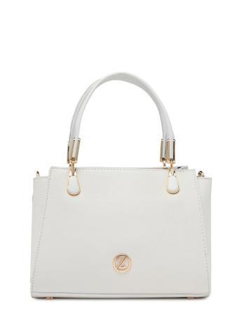 Sac à main et à bandoulière avec fermeture éclair texturée Z0047