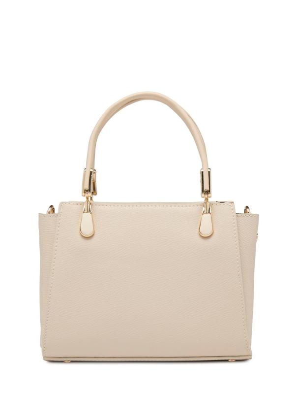 Sac à main et à bandoulière avec fermeture éclair texturée Z0047