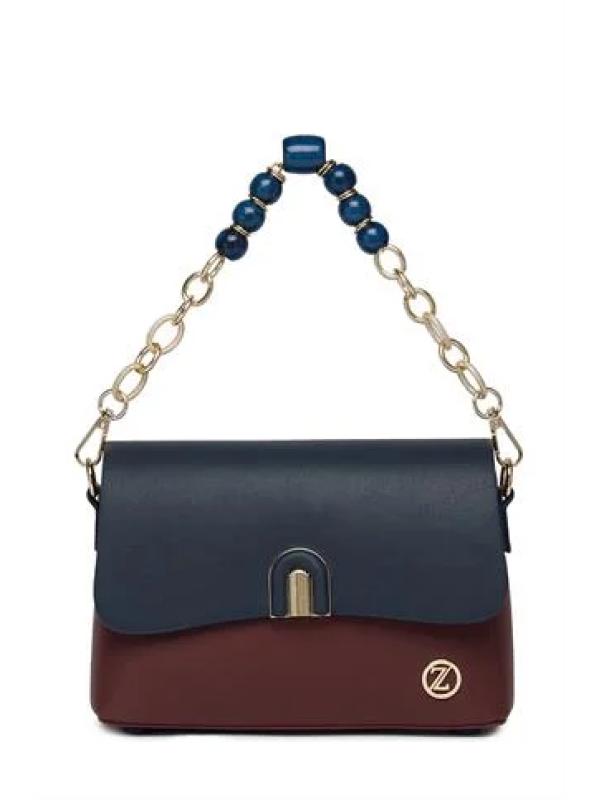 Sac à main et bandoulière avec perles Z0038