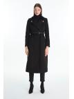 Manteau ceinture avec col détail 13866