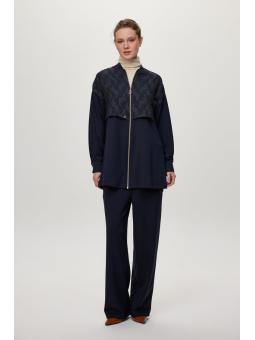 Ensemble deux piéces Combinaison double  à col Judge à fermeture éclair TK-1727