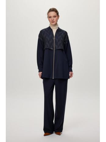 Ensemble deux piéces Combinaison double  à col Judge à fermeture éclair TK-1727