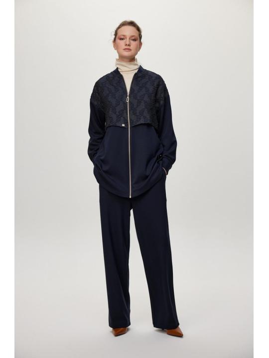 Ensemble deux piéces Combinaison double  à col Judge à fermeture éclair TK-1727