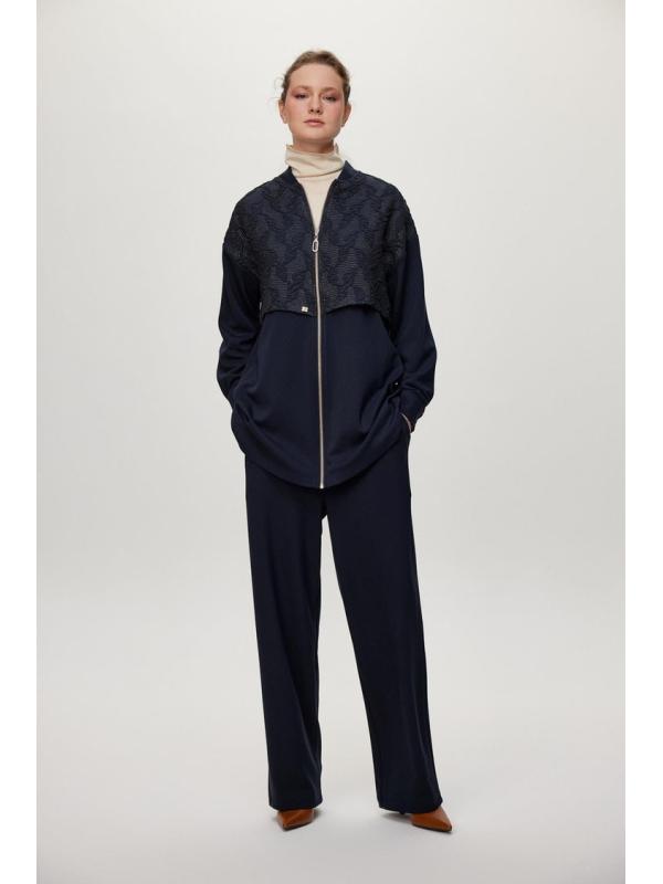 Ensemble deux piéces Combinaison double  à col Judge à fermeture éclair TK-1727