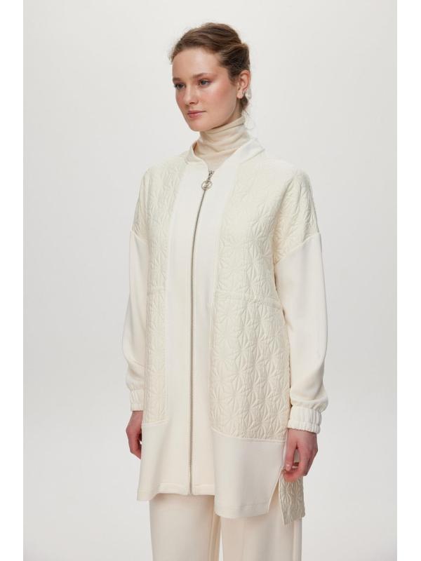 Ensemble deux péices  combinaison double crème TK-1683