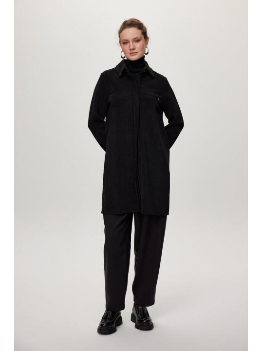 Tunique avec un bouton caché T-1615