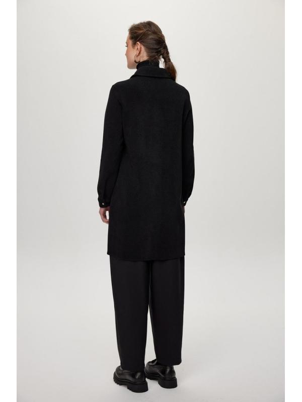 Tunique avec un bouton caché T-1615