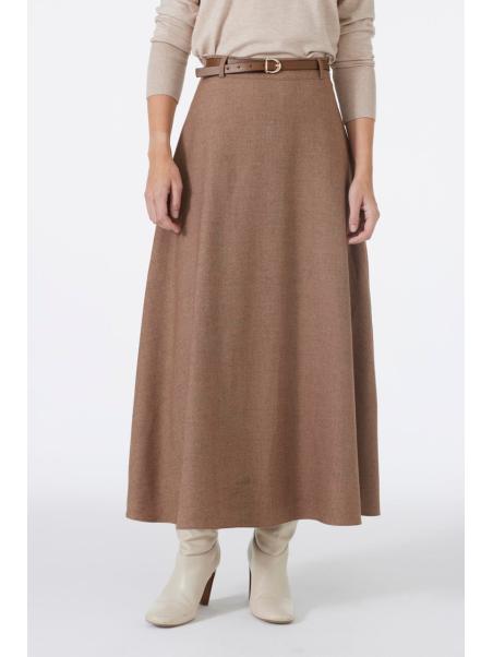 Jupe A Line ceinturée ETK-0158