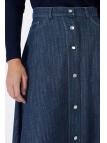 Jupe à boutons détaillée ETK-0201