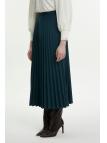  Jupe plissée à motifs anthracite ETK-0155