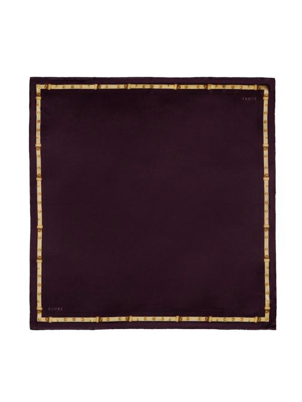 Foulard en soie sergé détaillé V22 0104