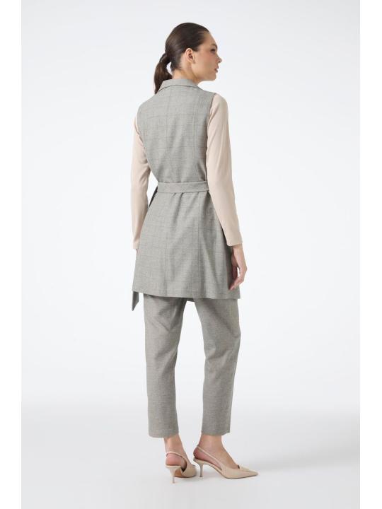 Ensemble trois pièces à motifs à carreaux TK-1050