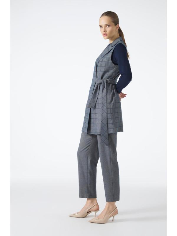 Ensemble trois pièces à motifs à carreaux TK-1050