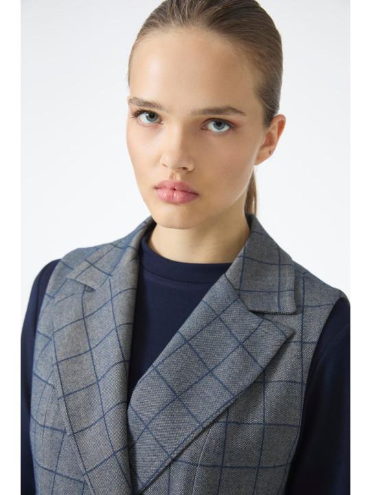 Ensemble trois pièces à motifs à carreaux TK-1050