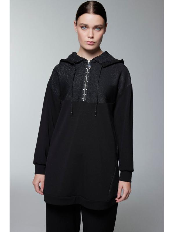 Combinaison double à fermeture éclair à capuche TK-1689