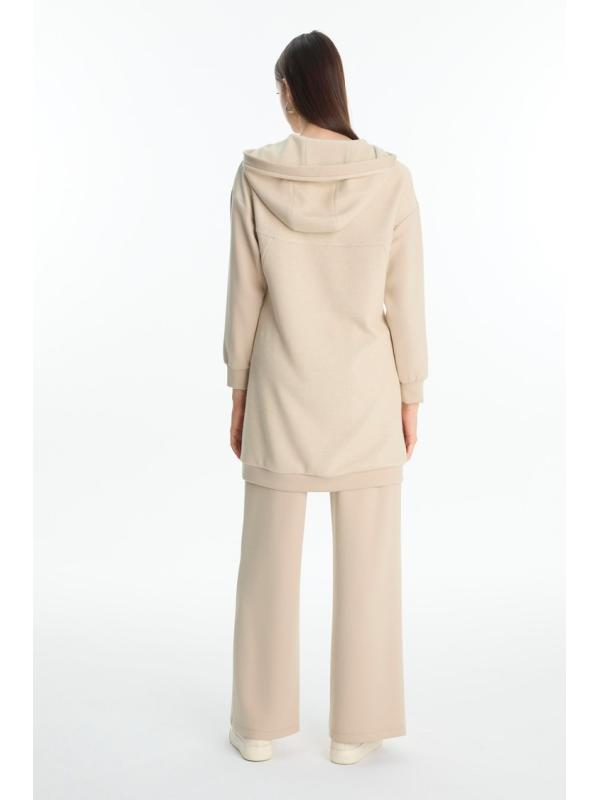 Combinaison double à fermeture éclair à capuche TK-1689