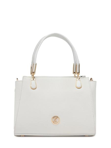 Sac à main et à bandoulière avec fermeture éclair texturée Z0047