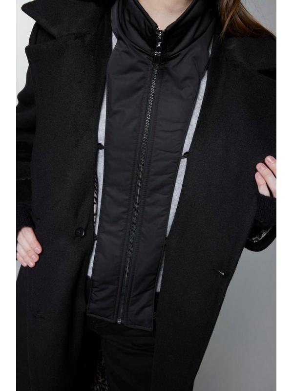 Manteau à double boutonnage matelassé 13840