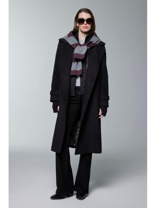 Manteau à double boutonnage matelassé 13840