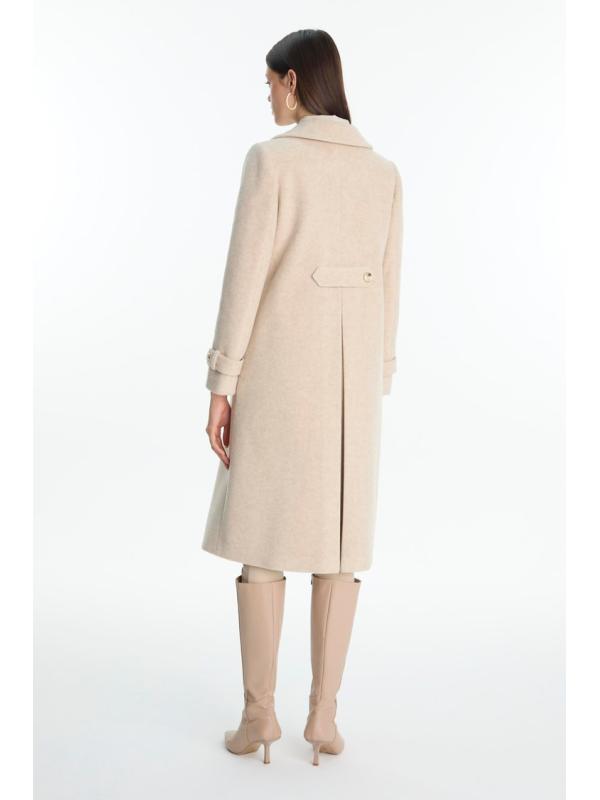 Manteau à double boutonnage matelassé 13840