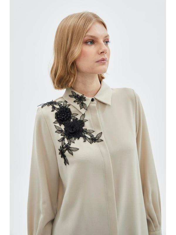 Chemise à motifs floraux G-0097