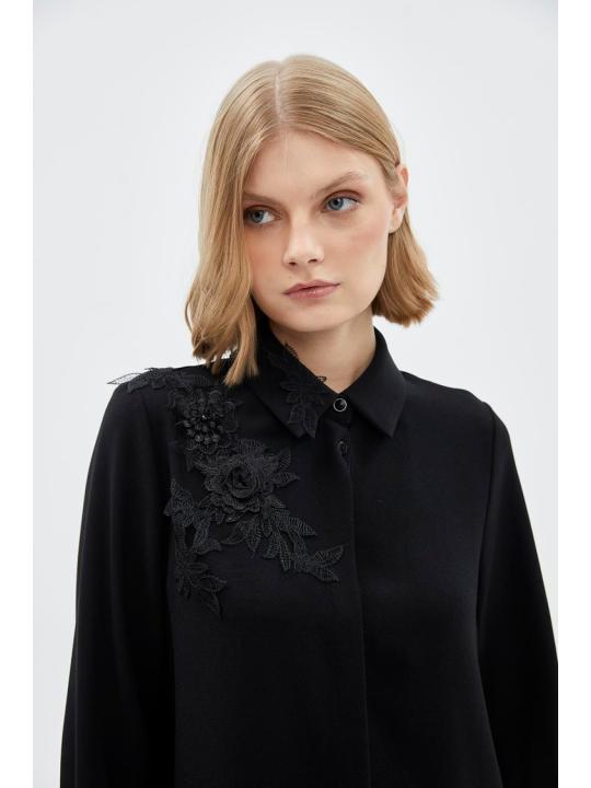 Chemise à motifs floraux G-0097