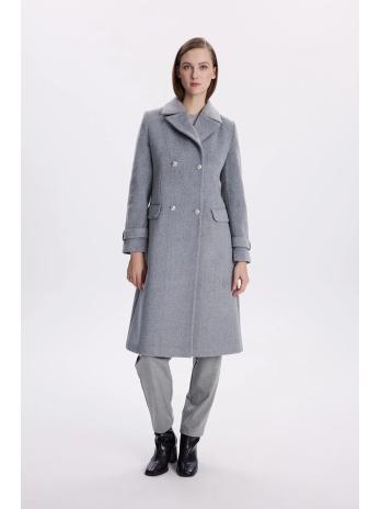Manteau long à double boutonnage 13570