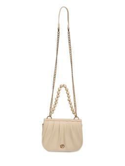 Sac à main et à bandoulière  avec bandoulière en chaîne et détail de perle Z0030