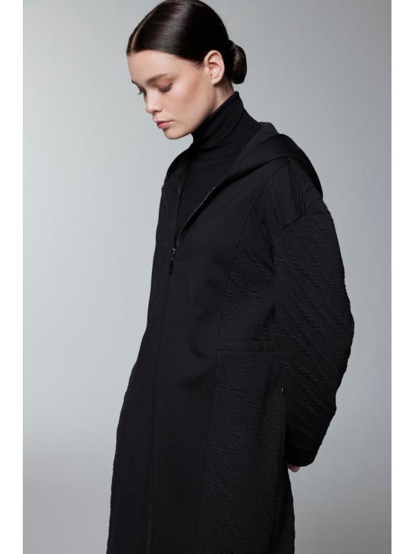 Capuche Taille Élastique Noir Wear & Go GC-0313