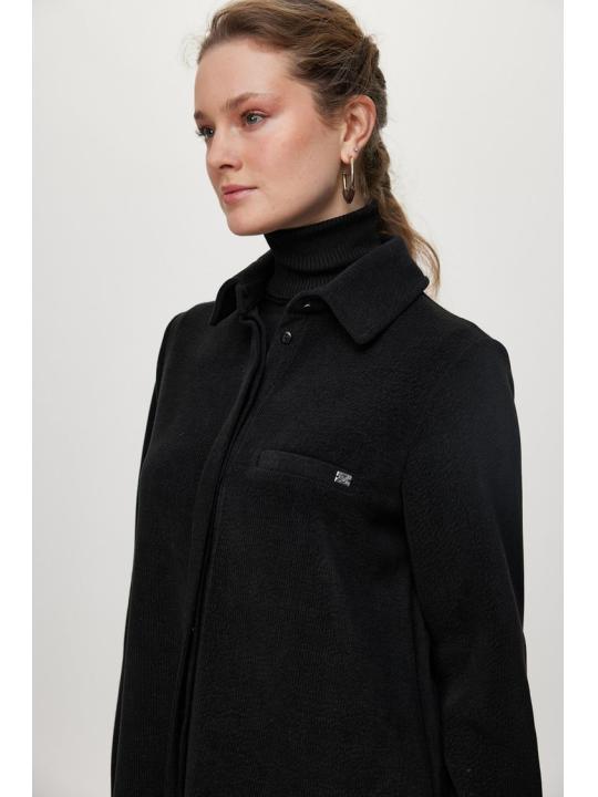 Tunique avec un bouton caché T-1615