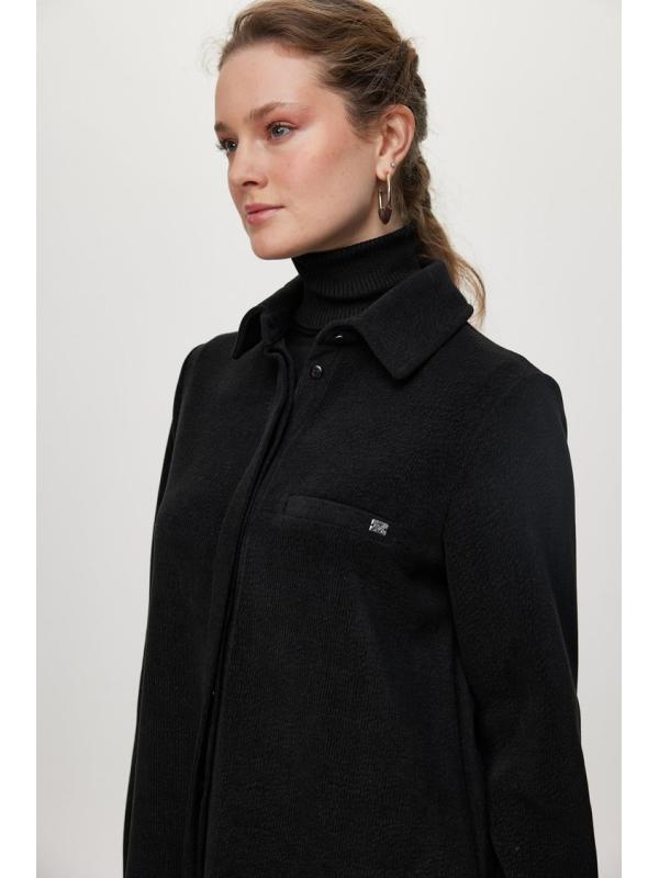 Tunique avec un bouton caché T-1615