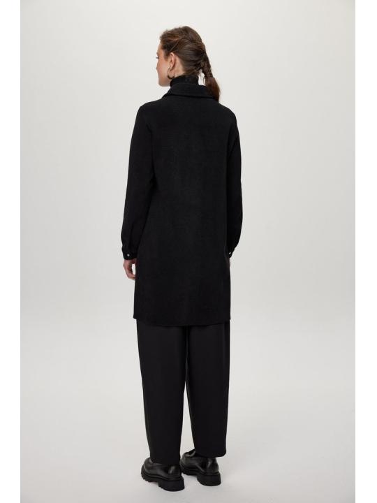 Tunique avec un bouton caché T-1615