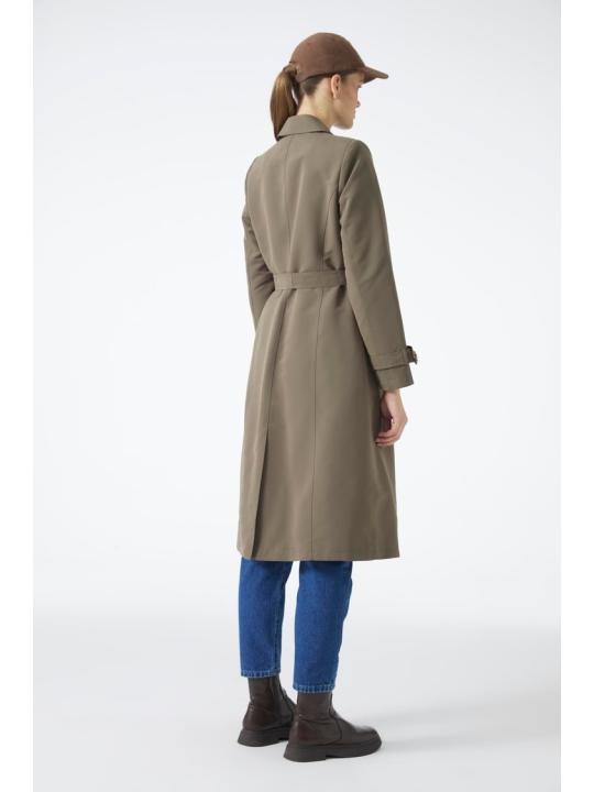 Trench-coat  à col chemise 13751