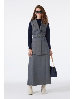 Ensemble double boutonnage et poche détaillée TK-1693