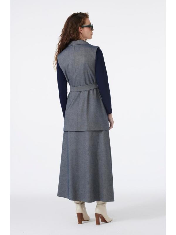 Ensemble double boutonnage et poche détaillée TK-1693