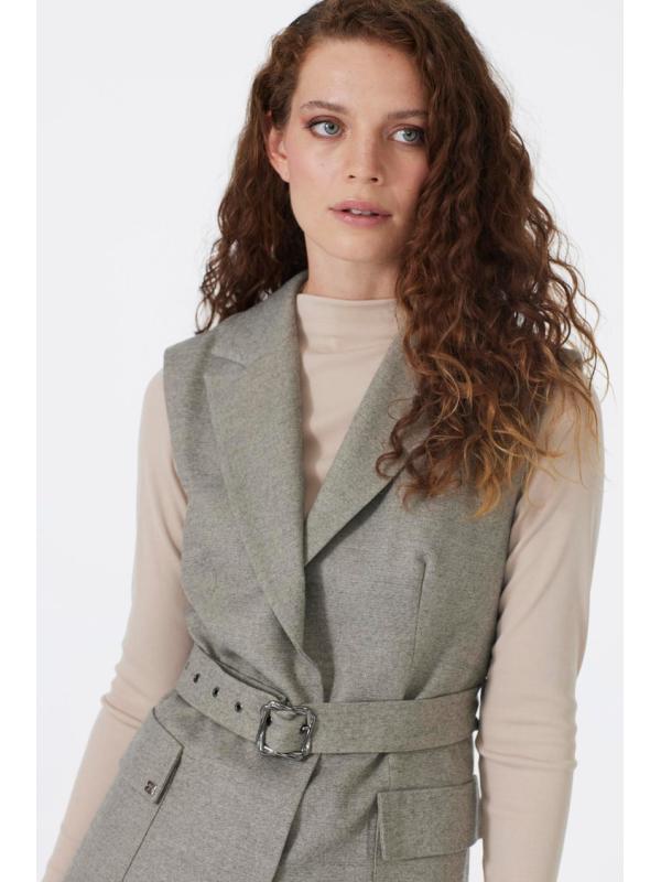 Ensemble double boutonnage et poche détaillée TK-1693