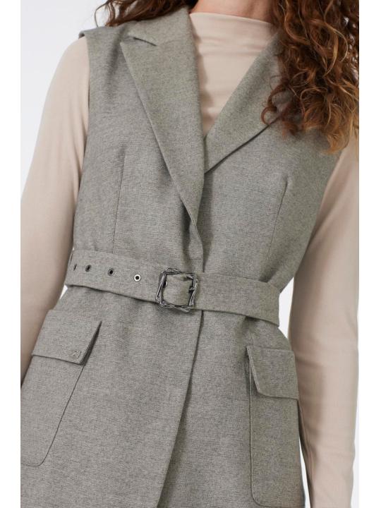 Ensemble double boutonnage et poche détaillée TK-1693