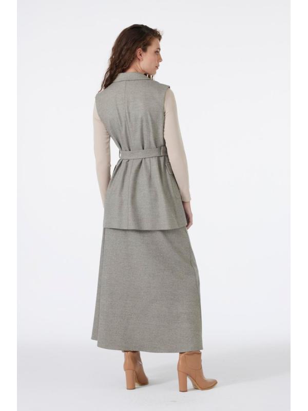 Ensemble double boutonnage et poche détaillée TK-1693