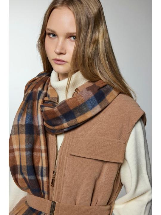 Gilet Y-0097 à poche à poches et détaillées ceinturées