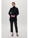 Cardigan Col Détaillé boutonné Écru/Or HR-0032