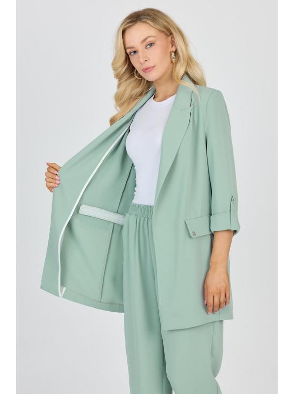 Veste à double boutonnage avec poches C-0145