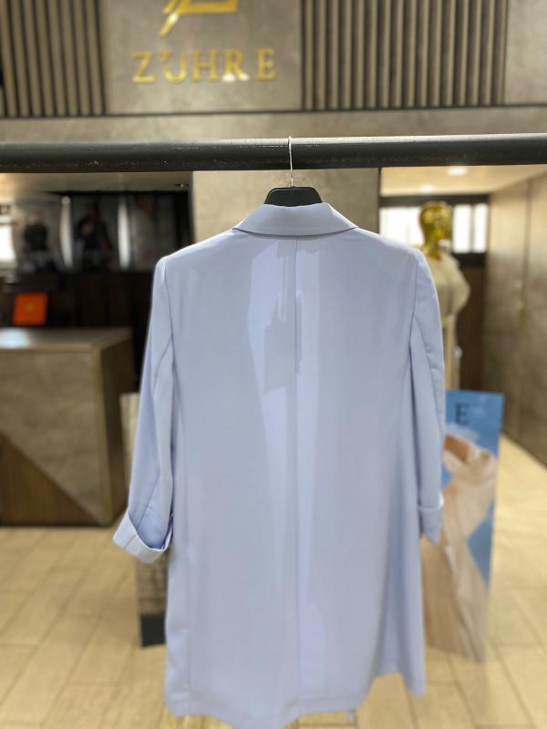 Veste à double boutonnage avec poches C-0145